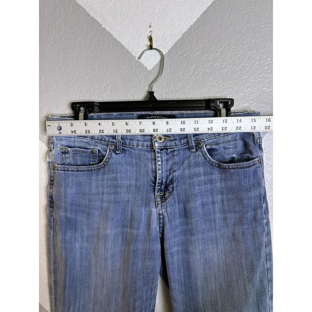 Lucky Brand Jeans Womens 8 / 29 Blue Sweet N Low Flared Denim Pants (30x30) - Picture 6 of 11